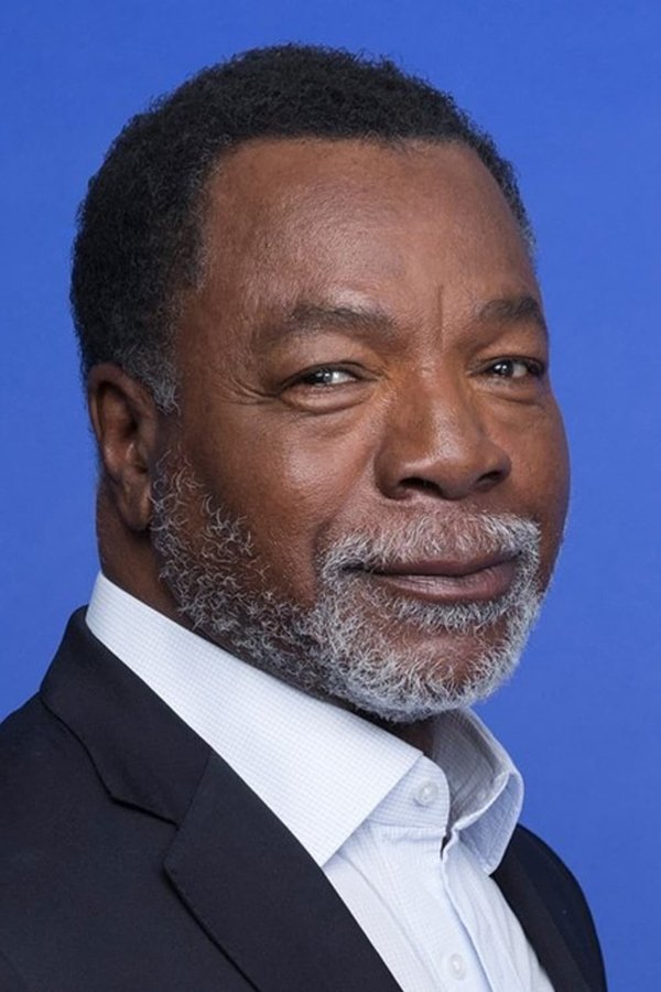 A headshot of Carl Weathers.